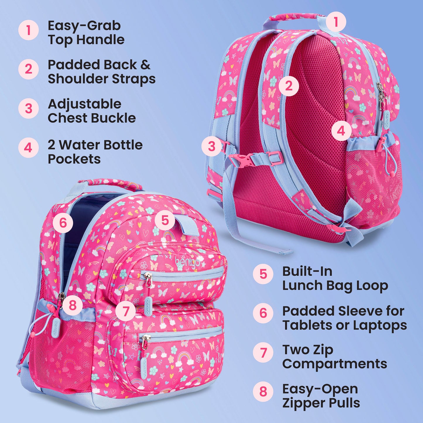 Bentgo Kids Prints Backpack N6 image 5