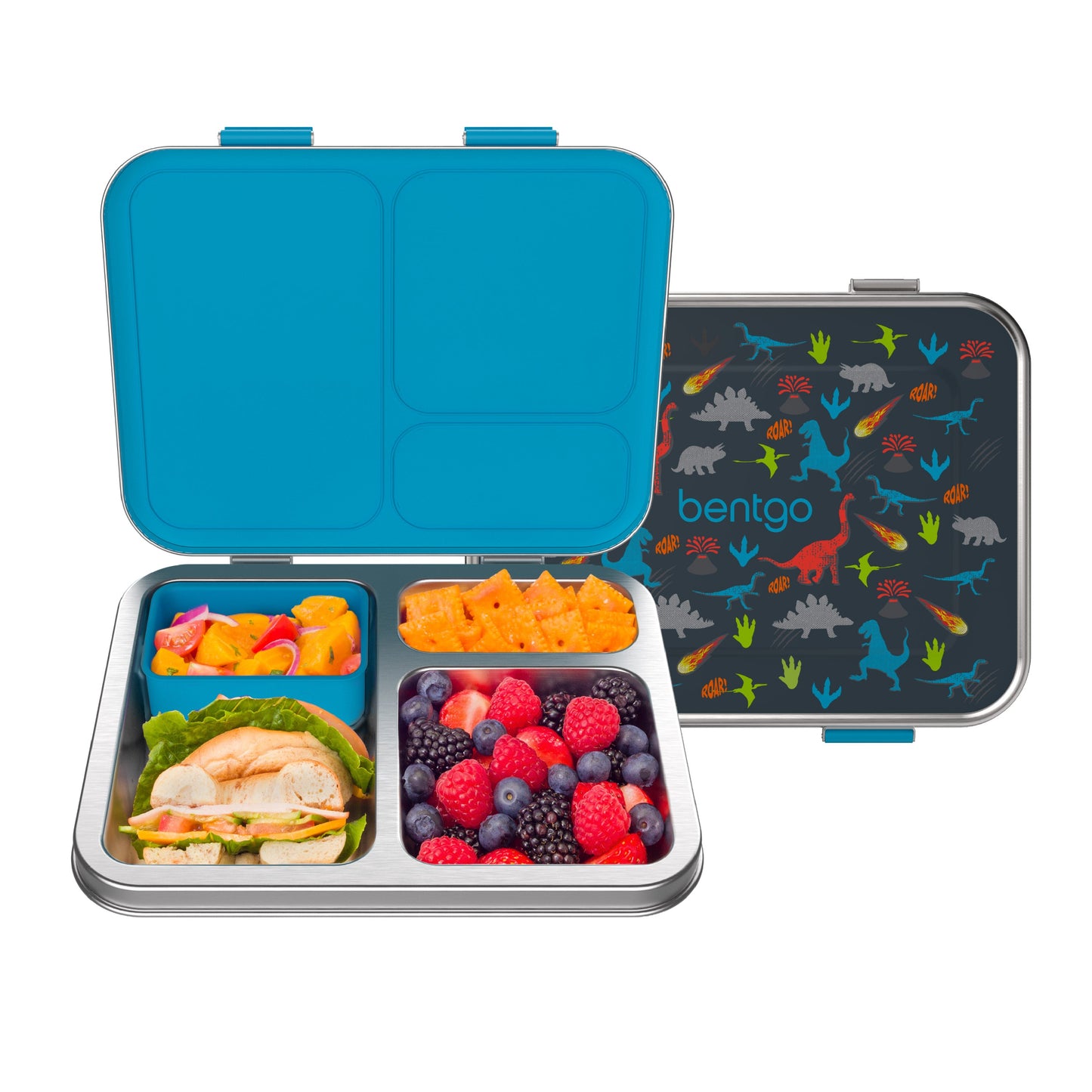 Bentgo Kids Stainless Steel Prints Lunch Box J1 image 9