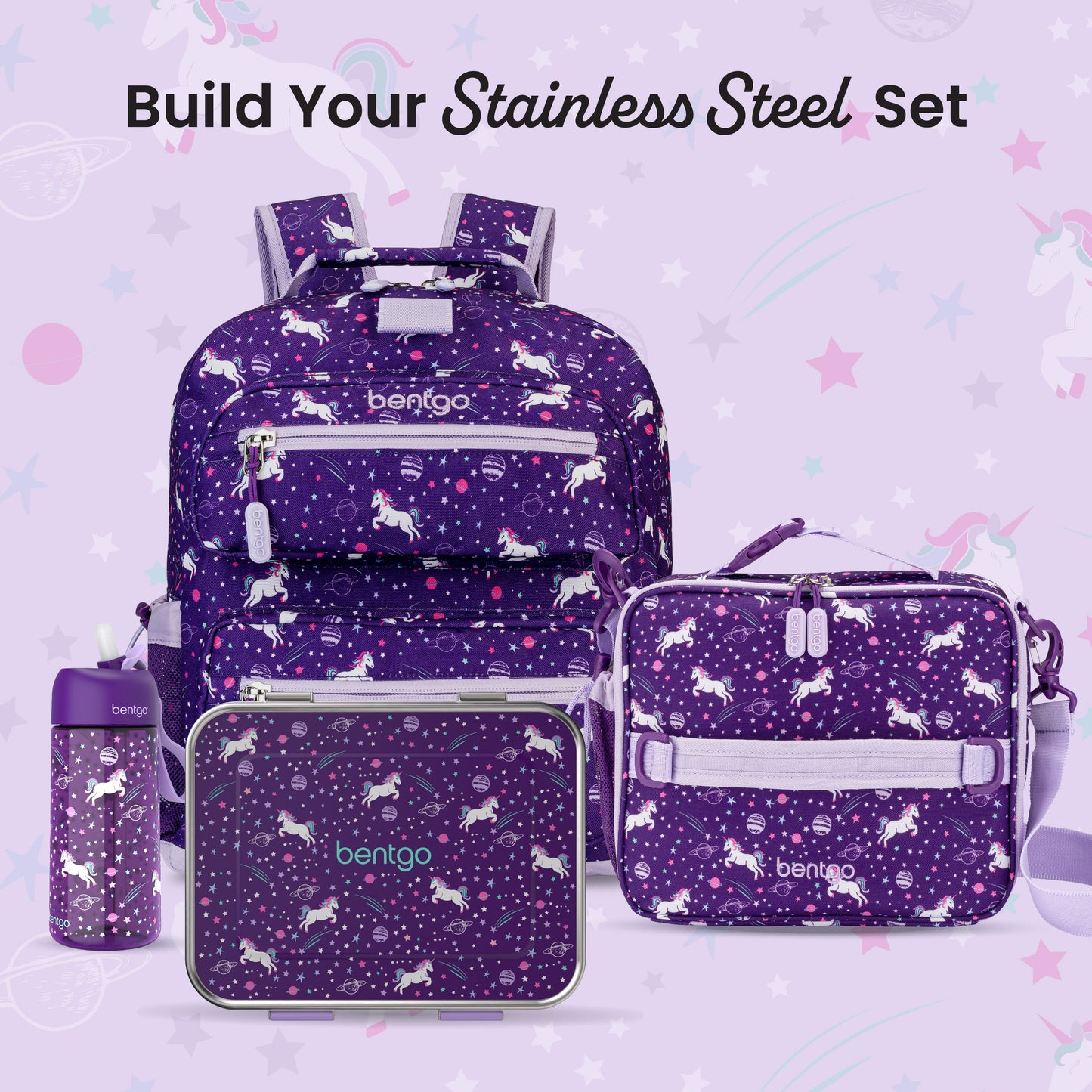 Bentgo Kids Stainless Steel Prints Lunch Box K1 image 7