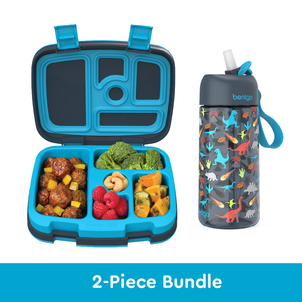 bentgo-kids-prints-lunch-box-and-water-bottle-q1 bentgo-lunch-box-bottle-bundle-dinosaur-1.jpg