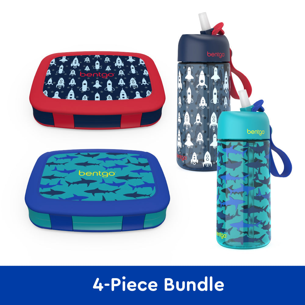 bentgo-kids-prints-lunch-boxes-and-water-bottles-p2 bentgo-lunch-box-bottle-bundle-rocket-shark-1.jpg