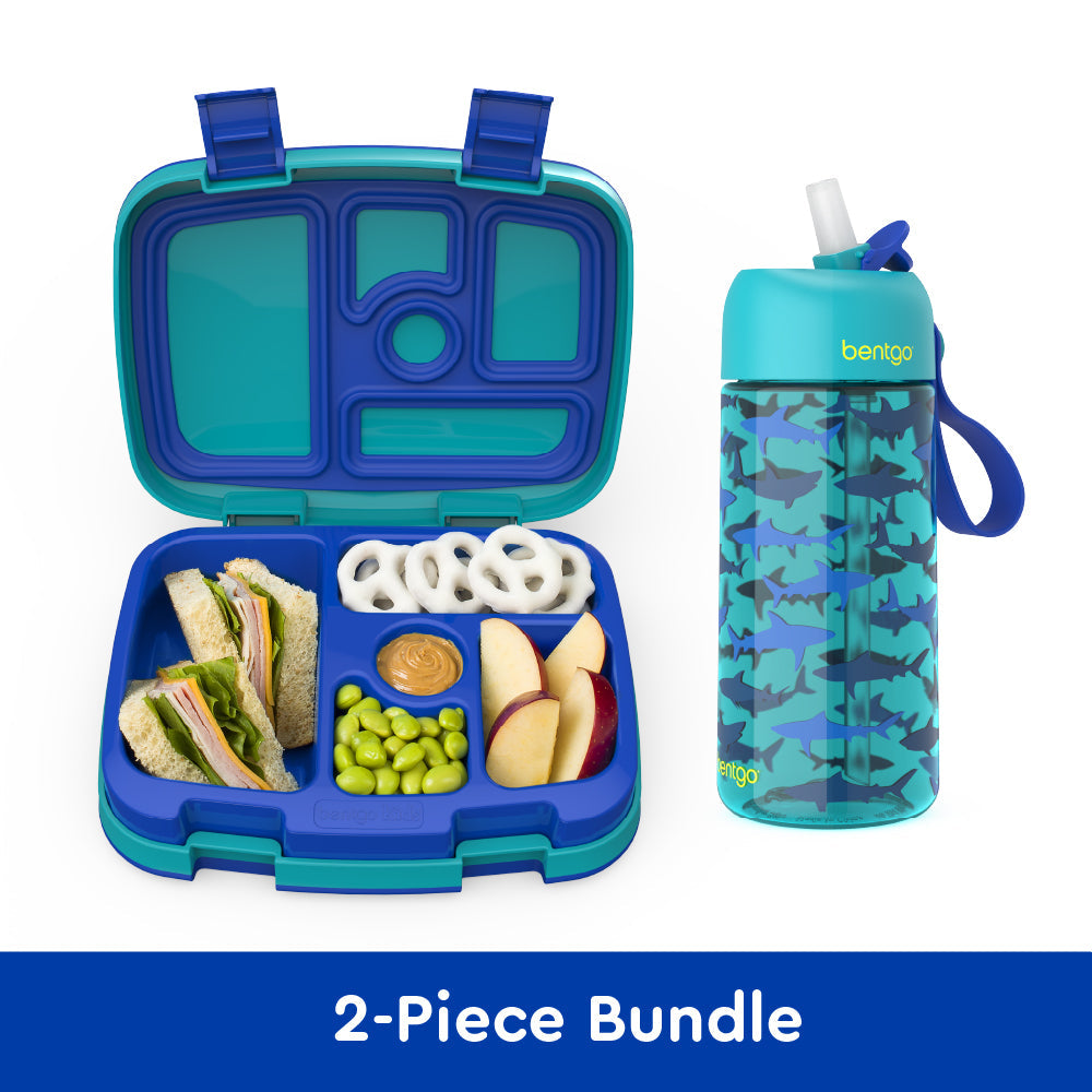 bentgo-kids-prints-lunch-box-and-water-bottle-q1 bentgo-lunch-box-bottle-bundle-shark-1.jpg