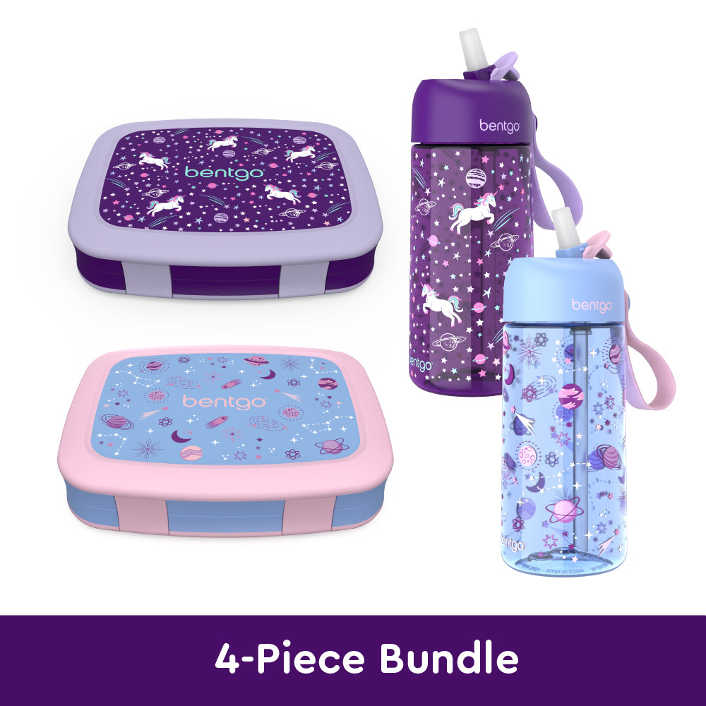 bentgo-kids-prints-lunch-boxes-and-water-bottles-p2 bentgo-lunch-box-bottle-bundle-unicorn-galaxy-1.jpg